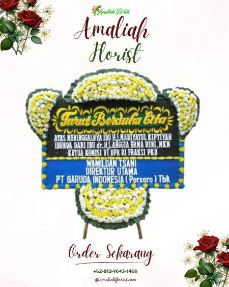 Papan Bunga Duka Gawang